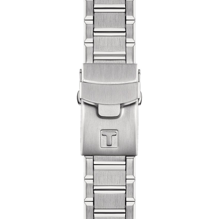 Tissot T-race powermitic 80 41 mm blauw automatisch staal T141.807.11.041.00 uur