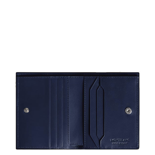 Montblanc compact wallet 6 pockets Meisterstück leather black 221322