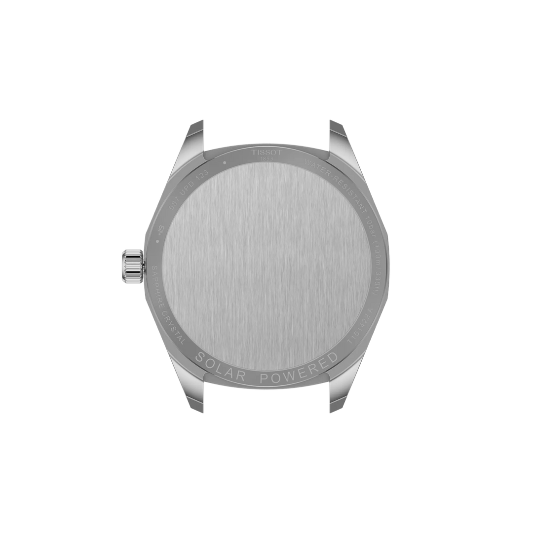 Tissot watch PRC 100 Solar 39mm silver quartz steel T151.422.16.031.00