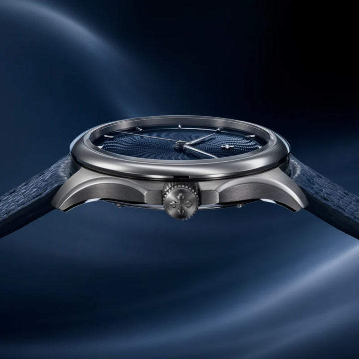 Venezianico Redentore Levius 38 mm blauw automatisch titanium 1521500