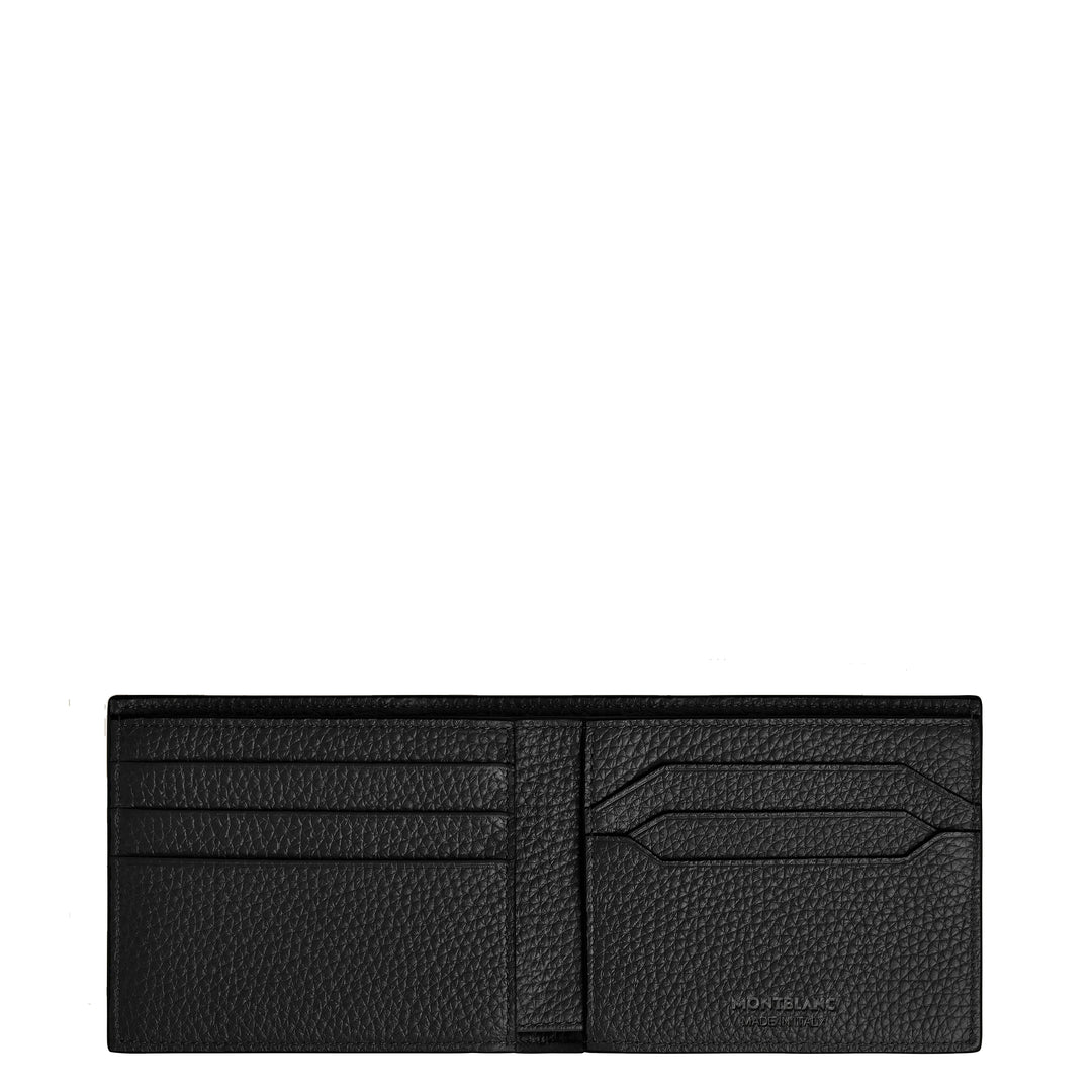 Montblanc 6cc Geldbörse schwarz 220198