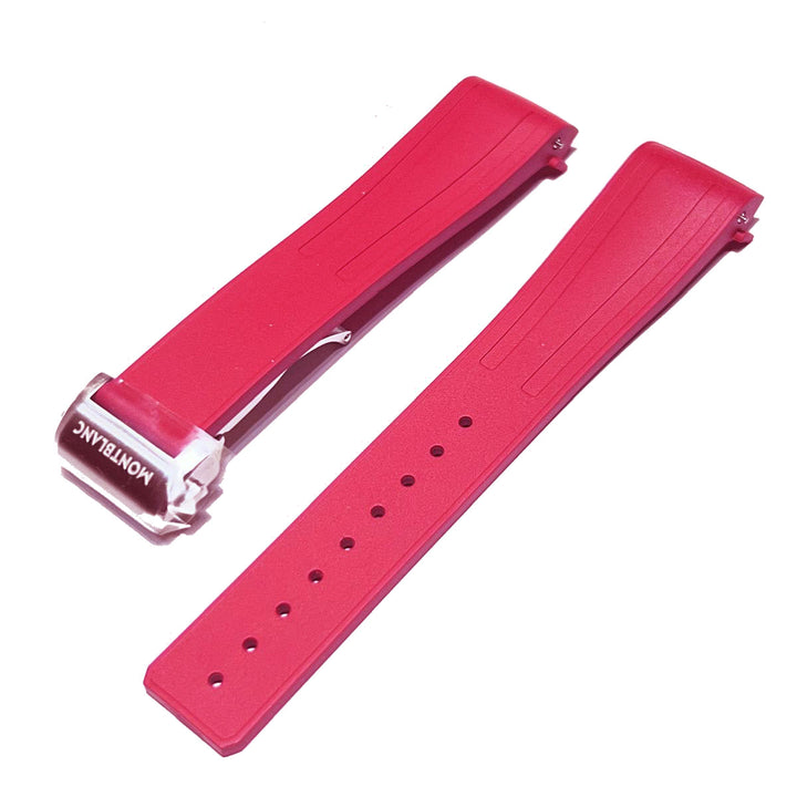 Montblanc horloge Iced Sea Automatic Date 0 Oxygen 38mm rood automatisch staal Limited Edition 300 stuks 135762