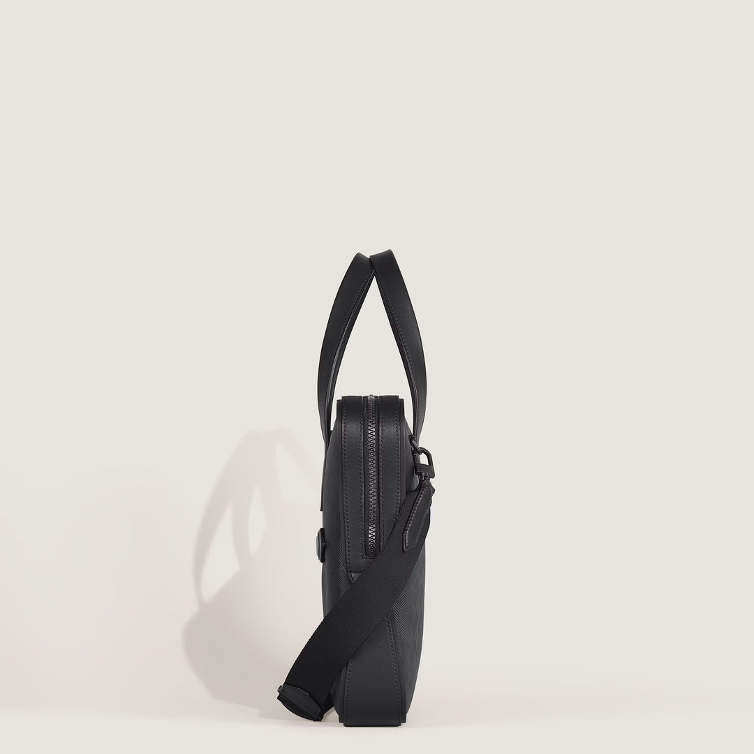 Montblanc dunne documenthouder Soft Extreme leer zwart 223189