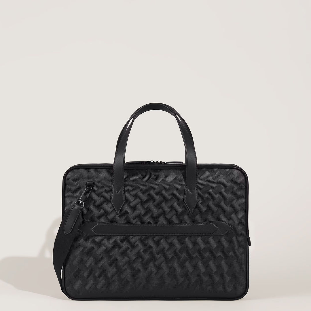 Montblanc dunne documenthouder Soft Extreme leer zwart 223189