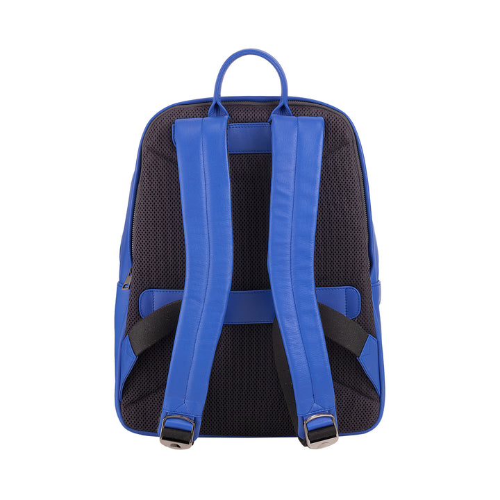 DUDU Leather Backpack for Men and Women, PC holder up to 15.6" MacBook 16 Inch, 20 Liter Travel Backpack, Office Work Backpack with an Elegant Essential Design