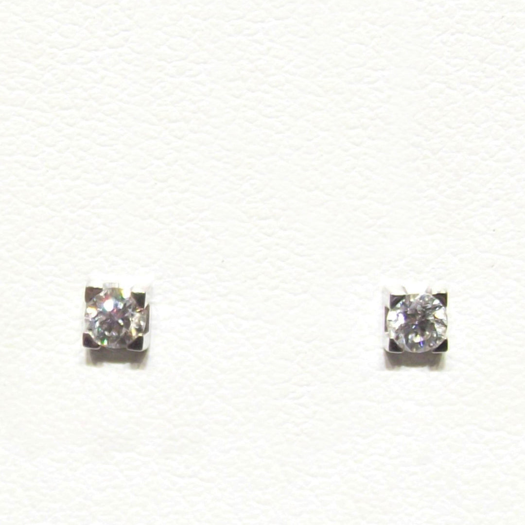 Davite & Delucchi Earrings Point Light 18kt Gold Diamonds 0,46ct VS G BB8283-46