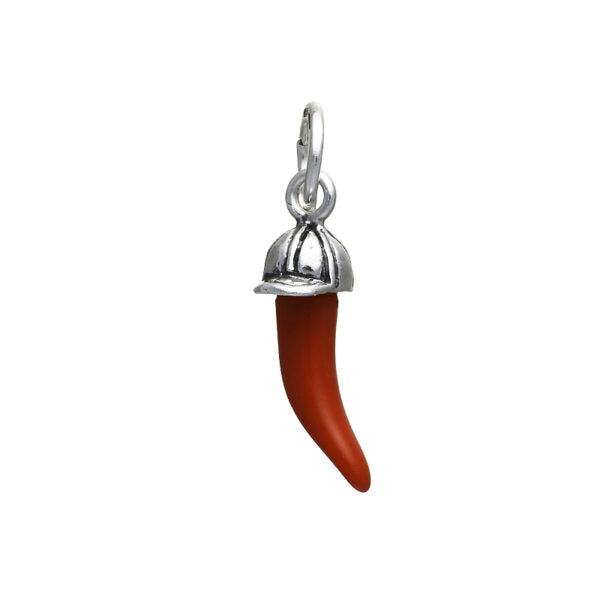 Giovanni Raspini Charm Horn Red Hood Silver 925 10992