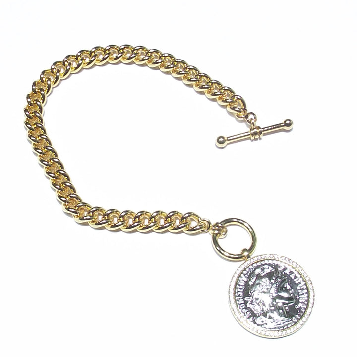 Soevereine ketting Bracelet Stgong Fashion Mood Collection Bronze Bronze PVD Yellow Gold J6190