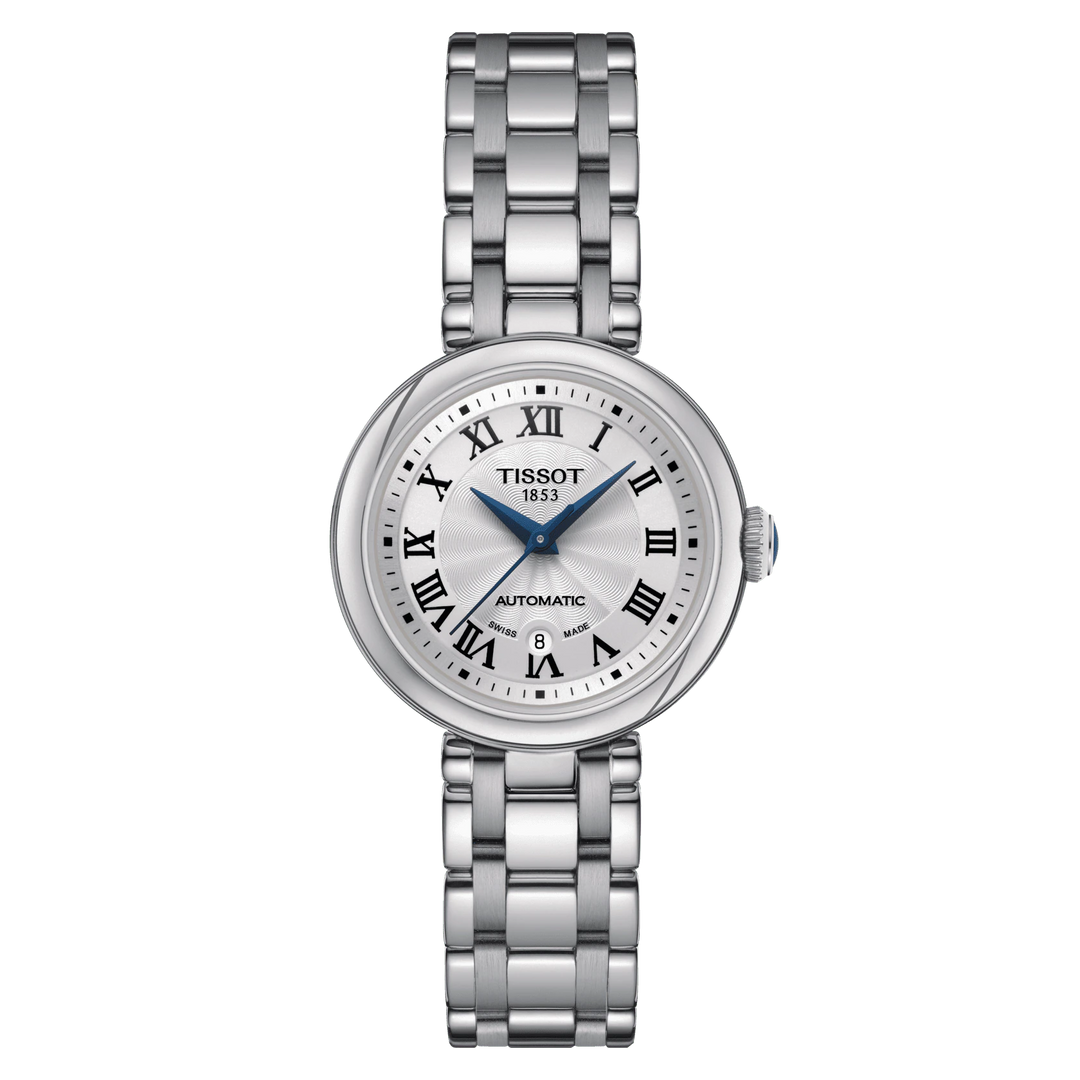 Tissssot watch Bellissima Automatic 29mm white automatic steel T126.207.111.013.00