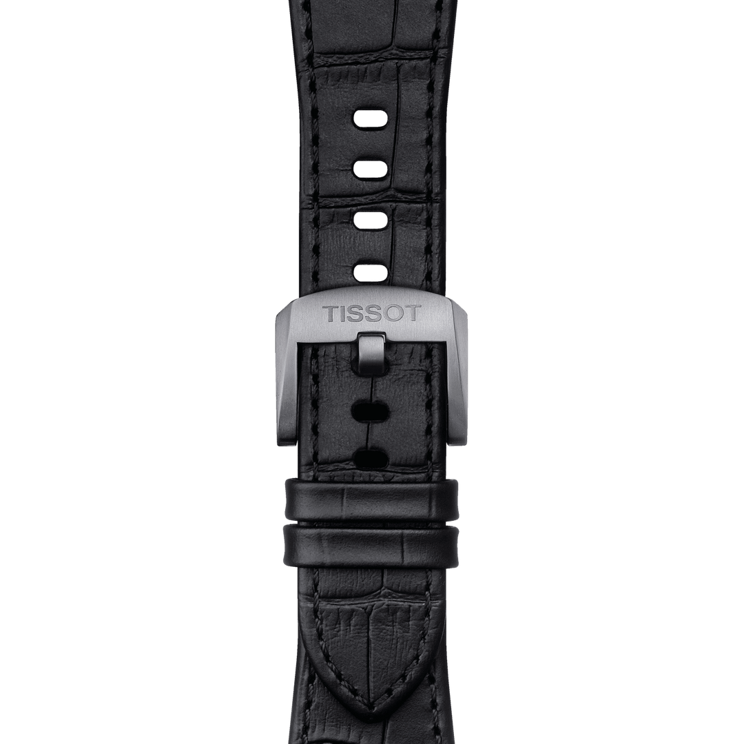 Tissot Clock Prx PowerMitic 80 39,5 mm Automatisch zwart staal T137.407.16.051.00
