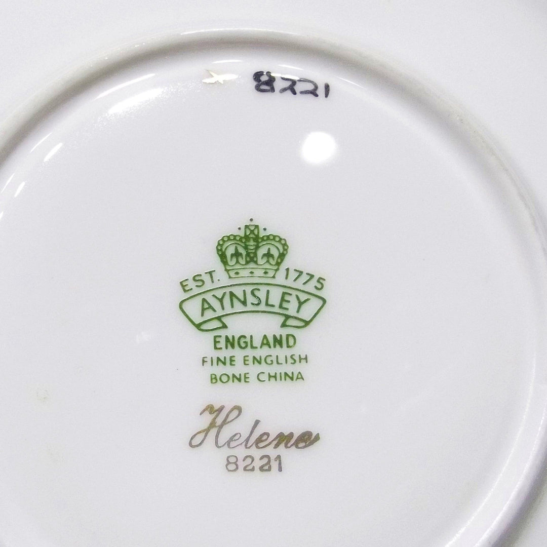Aynsley England 1 theekop met puur gouden decoratie, fijn porselein, Engels porselein A-0059 - Gioielleria Capodagli