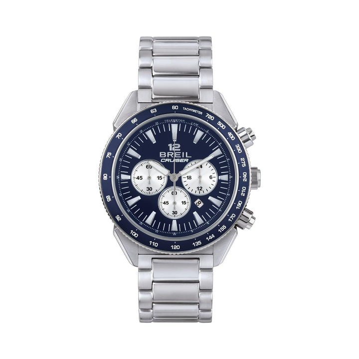 Breil orologio Cruiser Chrono 44mm blu quarzo acciaio TW1925 - Capodagli 1937