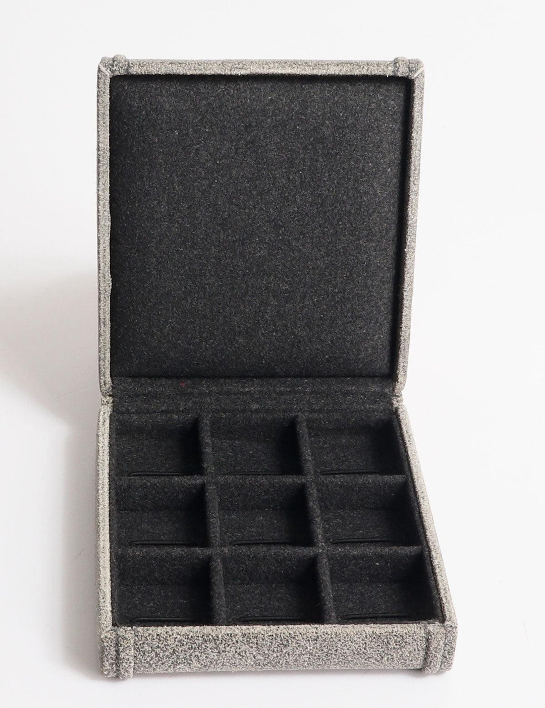 Friedrich23 Cubano 9-Sitzer-Manschettenknopfbox Grau 27033-8 - Capodagli 1937