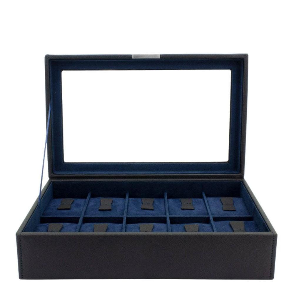 Friedrich23 Bond 10-Sitzer-Uhrenbox Schwarz 20113-2 - Capodagli 1937