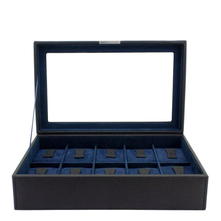 Friedrich23 Bond 10-Sitzer-Uhrenbox Schwarz 20113-2 - Capodagli 1937