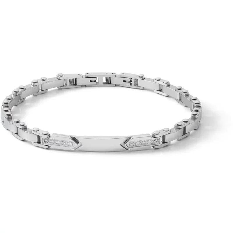 Comete bracciale Suits acciaio cubic zirconia UBR 1062 - Capodagli 1937