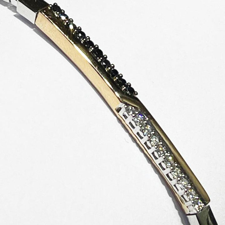 Davide &amp; Delucchi Barretta Tennisarmband 18kt wit- en roségouden diamanten 0075BR - Capodagli 1937