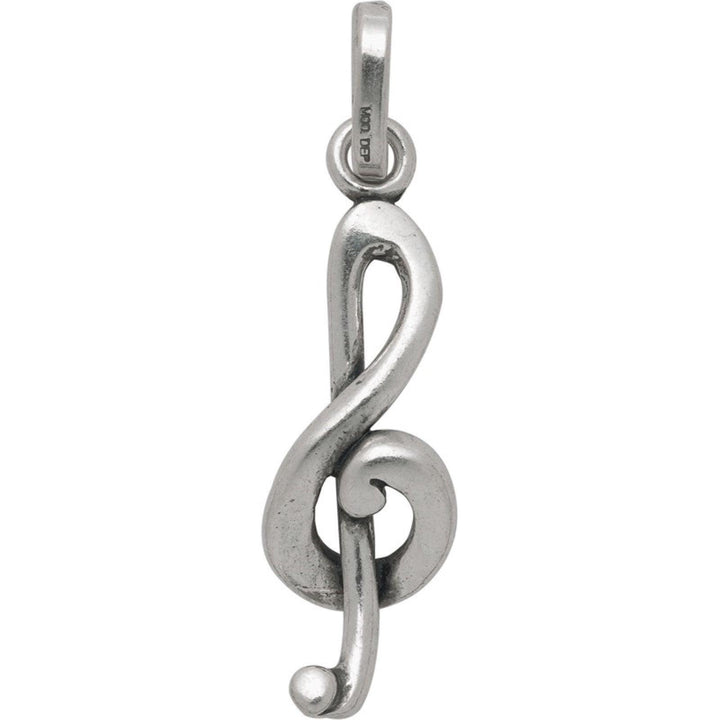 Giovanni Raspini ciondolo argento charm chiave di violino 6326 - Gioielleria Capodagli