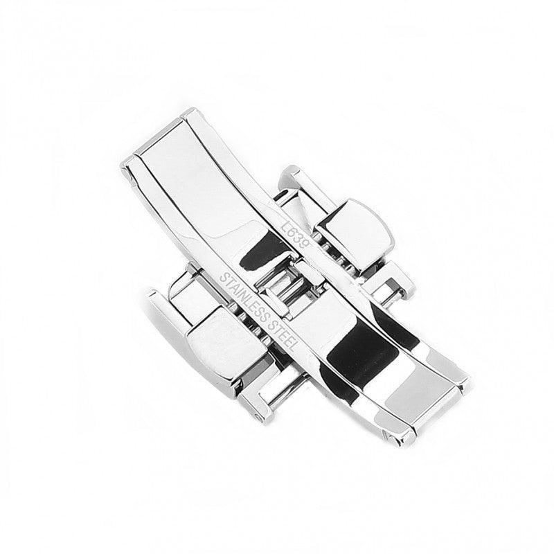 Longines vlindersluiting met stalen vouwgesp 18 mm L639119706 - Capodagli 1937