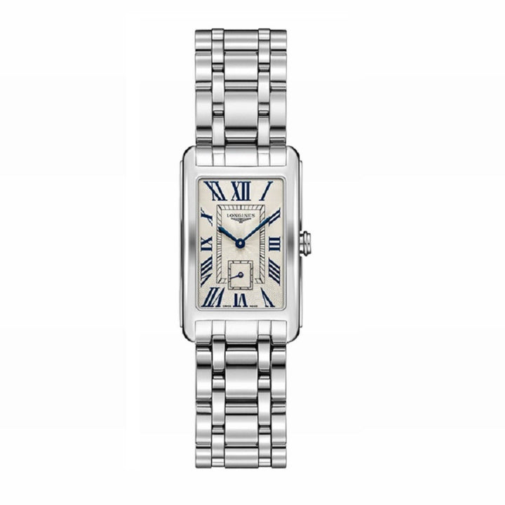 Longines DolceVita horloge 23,30x37mm zilver quartz staal L5.512.4.71.6 - Gioielleria Capodagli