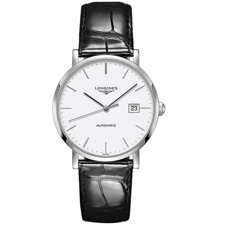 Longines orologio Elegant bianco automatico acciaio L4.910.4.12.2 - Gioielleria Capodagli