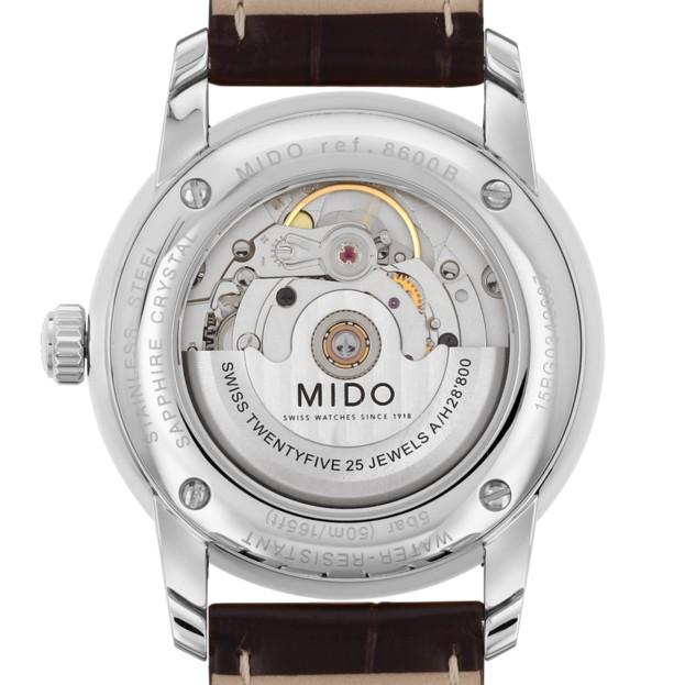 Mido orologio uomo Baroncelli 38mm automatico acciaio M8600.4.26.8 - Gioielleria Capodagli