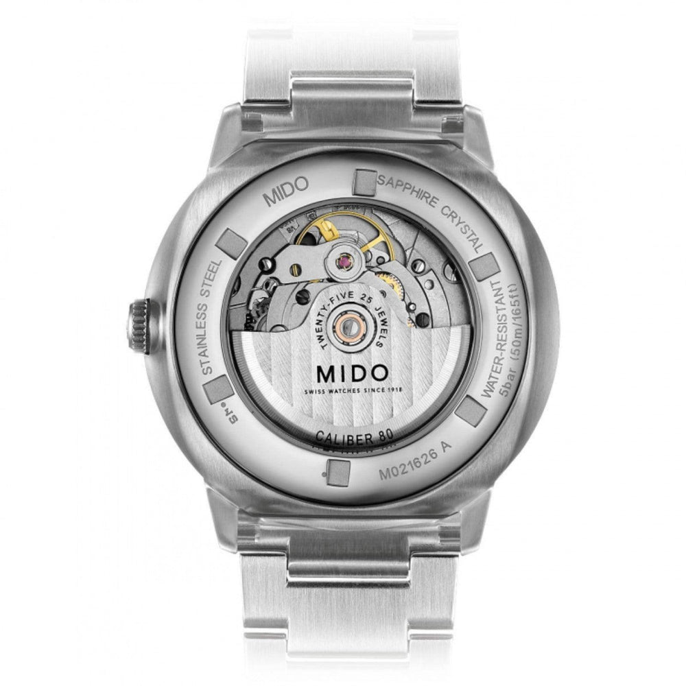 Mido orologio uomo Commander Big Date Caliber 80 automatico 42mm acciaio M021.626.11.061.00 - Gioielleria Capodagli