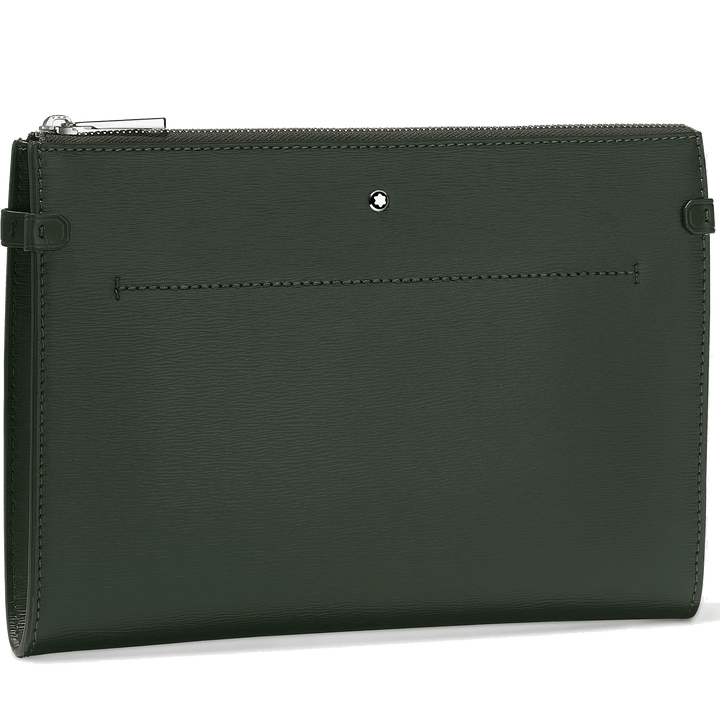 Montblanc borsello clutch Meisterstück 4810 Deep Forest verde 129241 - Capodagli 1937