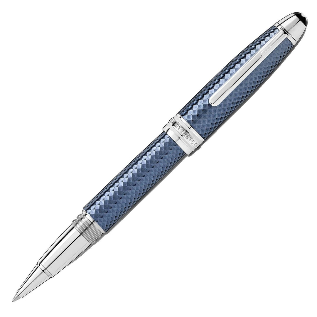 Montblanc roller Meisterstück Glacier Solitaire blu 129408 - Capodagli 1937