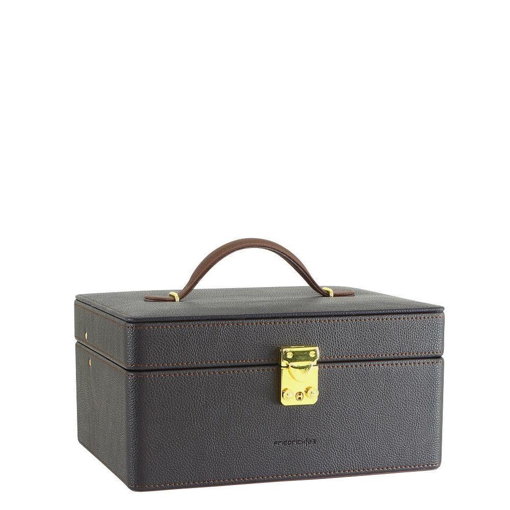 Friedrich23 Ascot Dunkelbraune Schmuckschatulle 20124-3 - Capodagli 1937