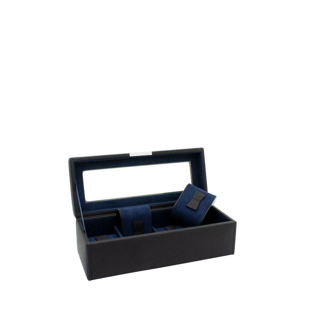 Friedrich23 Bond 4-Sitzer Uhrenbox Schwarz 20115-2 - Capodagli 1937