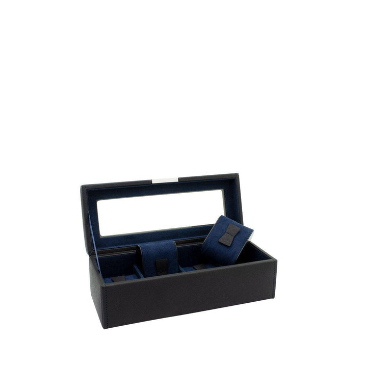 Friedrich23 Bond 4-Sitzer Uhrenbox Schwarz 20115-2 - Capodagli 1937