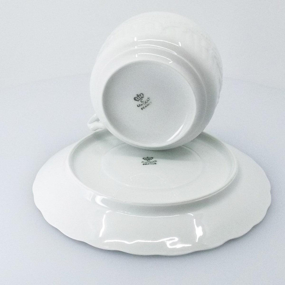 Teeservice 12-teilig aus Limoges-Porzellan Frankreich A-2001-A - Gioielleria Capodagli