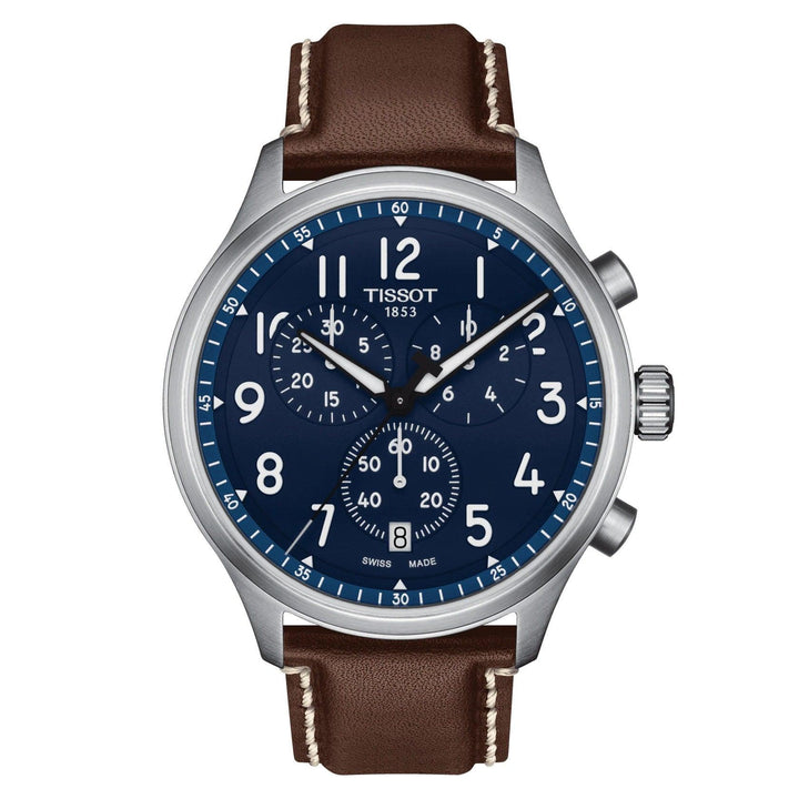 Tissot Uhr Chrono XL Vintage 45 mm blauer Quarzstahl T116.617.16.042.00 – Capodagli 1937