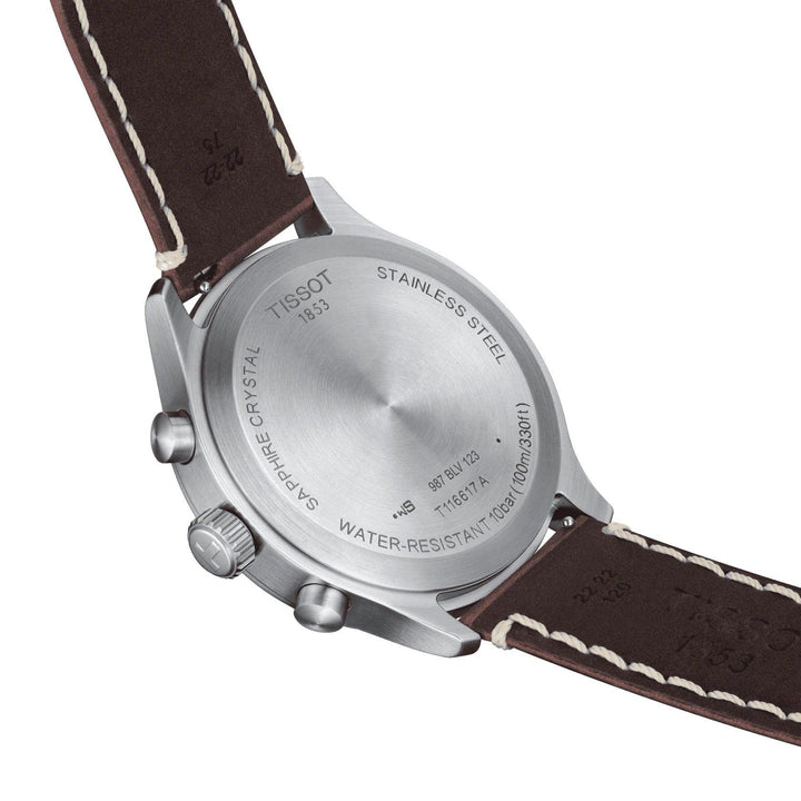 Tissot Uhr Chrono XL Vintage 45 mm blauer Quarzstahl T116.617.16.042.00 – Capodagli 1937