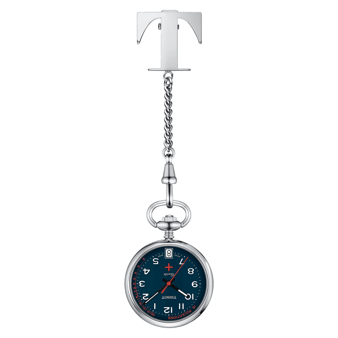 Tissot orologio Infirmières 30mm blu quarzo acciaio T869.210.19.042.00 - Capodagli 1937