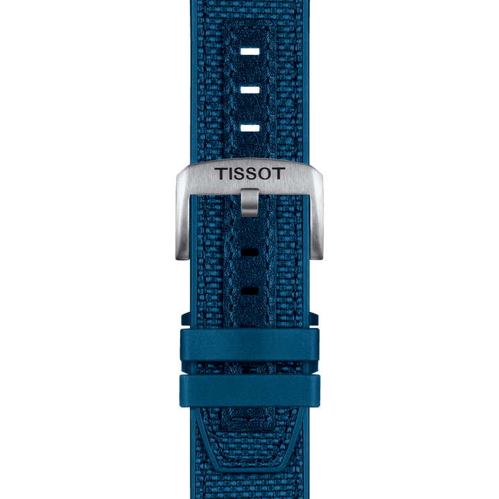 Tissot orologio smartwatch T-Touch Connect Solar blu T121.420.47.051.06 - Capodagli 1937