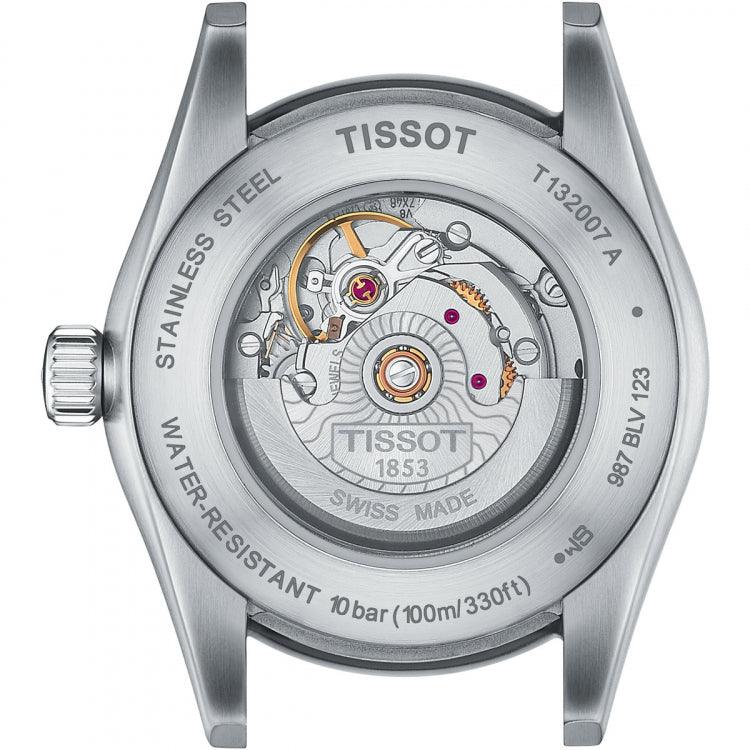 Tissot horloge T-My Lady Automatisch 29 mm blauwe diamanten automatisch staal T132.007.11.046.00 - Gioielleria Capodagli