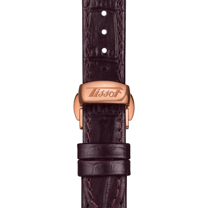 Tissot Heritage Porto herenhorloge 31x42mm staal pvd roségoud quartz T128.509.36.032.00 - Gioielleria Capodagli