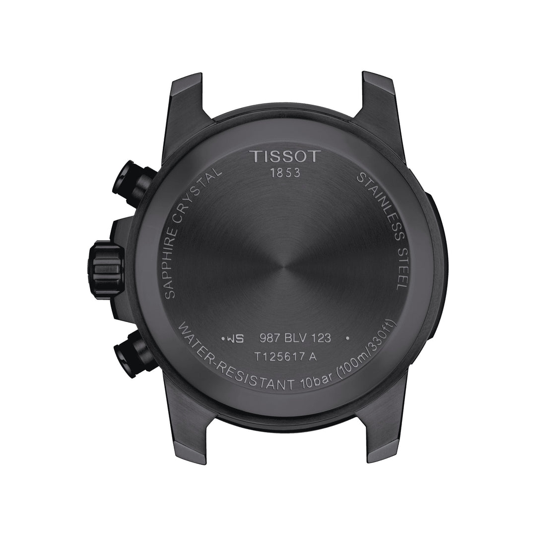 Tissot SuperSport Chrono 45mm Bewak Black Quartz Steel Finish PVD Black T125.617.37.051.01